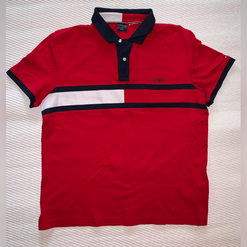 Men’s Tommy Hilfiger polo , size L